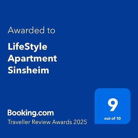 Lifestyle Apartment Sinsheim Kültér fotó